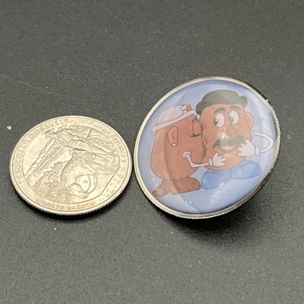Mr. & Mrs. Potatohead Toy‎ Story Animation Cartoon Lapel Hat Pin